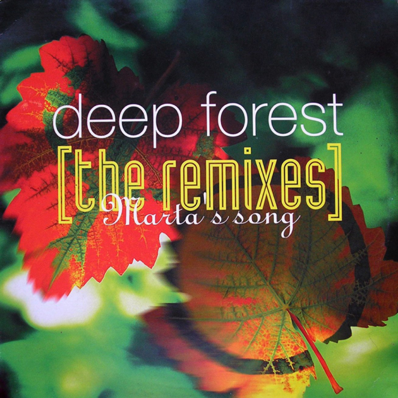 Обложка Marta's Song (the remixes) 1995.